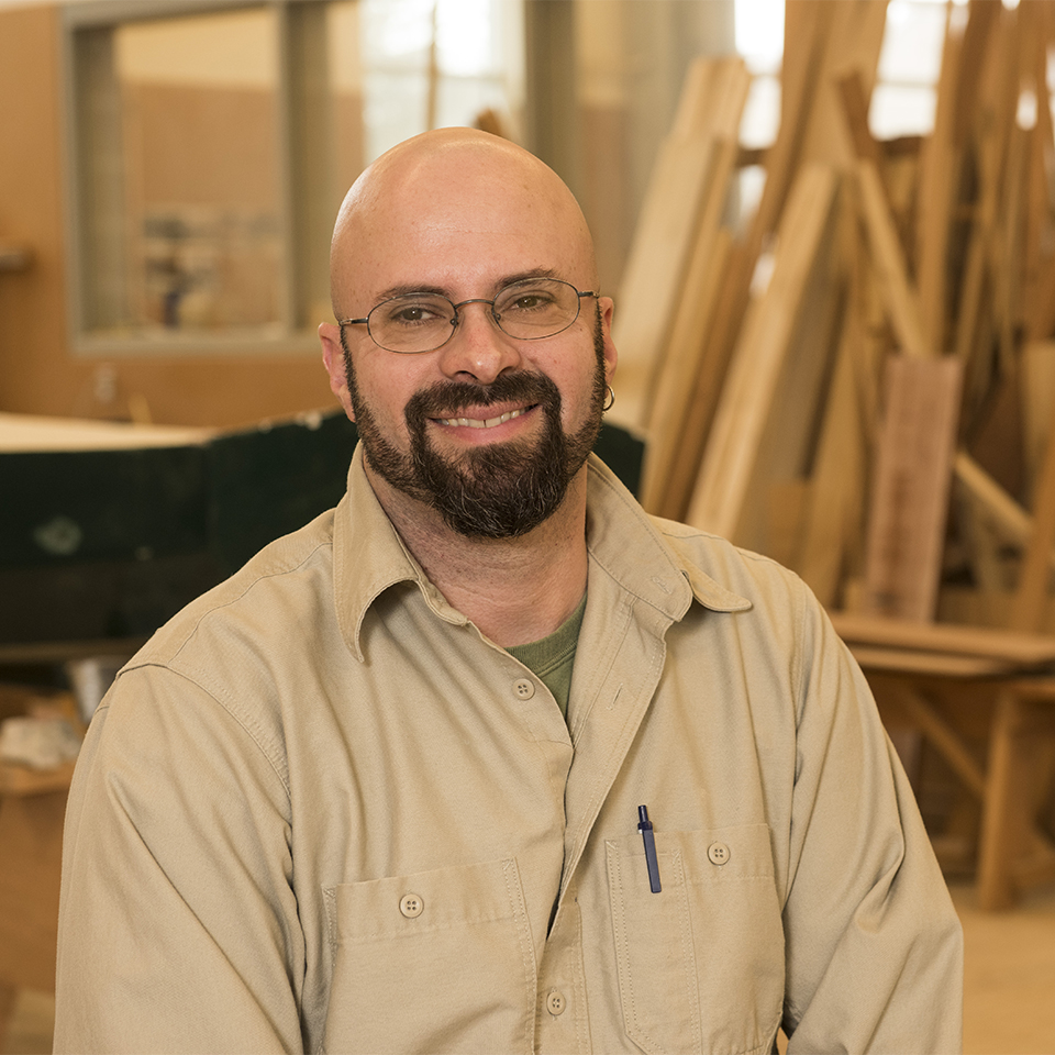 Wood Technology faculty Sam Laher